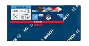 Bosch Expert O780 125 mm 55'li 60-240 Kum Cırtlı Folyo Zımpara Seti 2608902429
