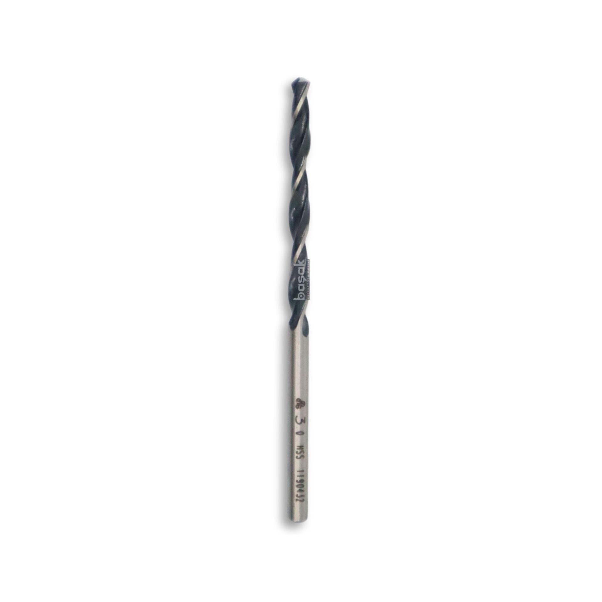 MTE 3 mm Haddeli Metal Matkap Ucu HSS DIN 338