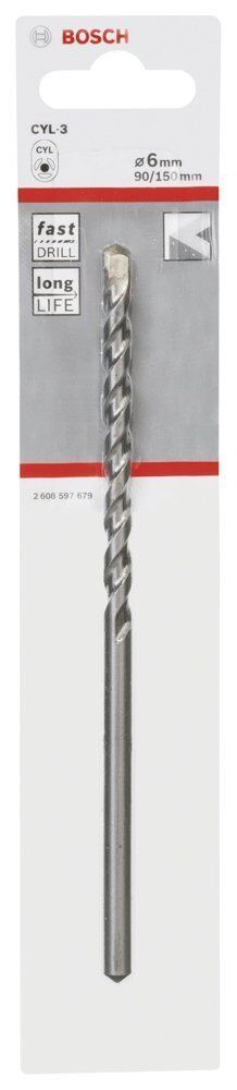 Bosch cyl-3 6*150 mm 2608597679