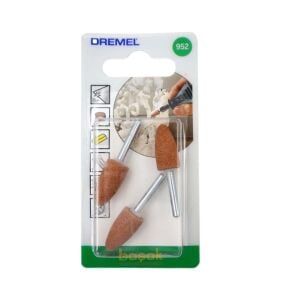 DREMEL 952 Alüminyum Oksit Taşlama Taşı 9,5 mm (3 Adet) 26150952JA