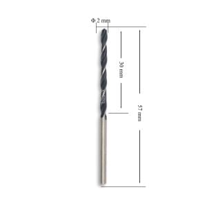 MTE 2,5 mm Haddeli Metal Matkap Ucu HSS DIN 338