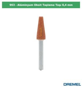 DREMEL 953 Alüminyum Oksit Taşlama Taşı 6,4 mm (3 Adet) 26150953JA