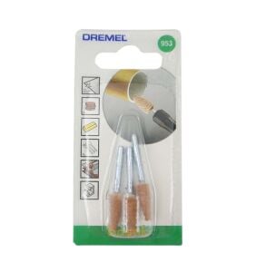DREMEL 953 Alüminyum Oksit Taşlama Taşı 6,4 mm (3 Adet) 26150953JA