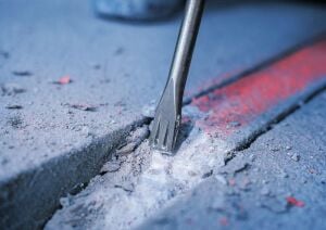 Bosch Pro SDS Plus-5C 250x20 mm Kırıcı Yassı Keski 2608690548