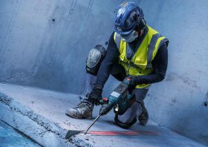 Bosch Pro SDS Plus-5C 250x20 mm Kırıcı Yassı Keski 2608690548