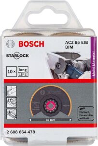 Starlock ACZ 85 EIB BIM-TIN Çoklu Malzeme İçin Testere Bombeli 10'lu 2608664478