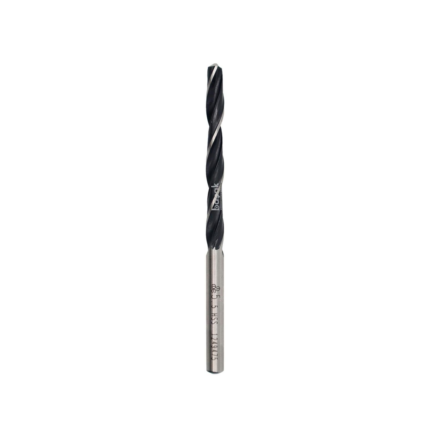 MTE 5,5 mm Haddeli Metal Matkap Ucu HSS DIN 338