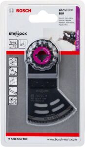 Starlock AYZ 53 BPB-BIM Çoklu Malzeme İçin Daldırmalı ve Yana Kesim Testere 1'li 2608664202