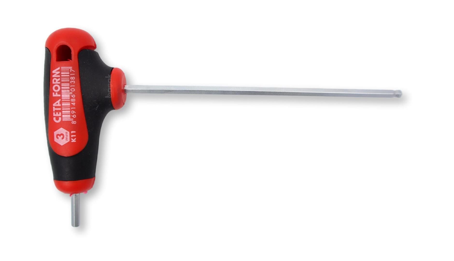 Ceta Form 3 mm T Saplı Topbaşlı Allen K11-030-100