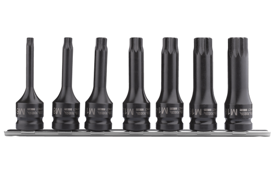 Ceta Form C68-RX07 7 Parça 1/2'' XZN Uçlu Havalı Lokma Takımı