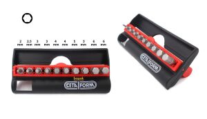 Ceta Form 2-6mm Allen Bits Uç Takımı + Tutucu 11 Parça CB/ST114