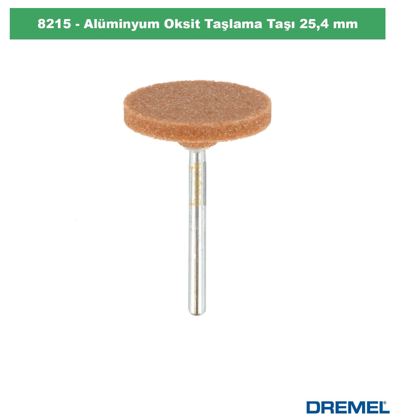 DREMEL 8215 Alüminyum Oksit Taşlama Taşı 25,4 mm 2615821532