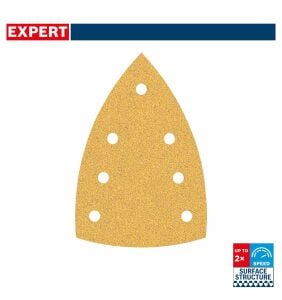 Bosch Expert 100x150 mm 60 kum Üçgen Zımpara Kağıdı 10'lu 2608901115