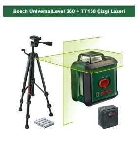 Bosch UniversalLevel 360 + TT150 Çizgi Lazeri 0603663E03