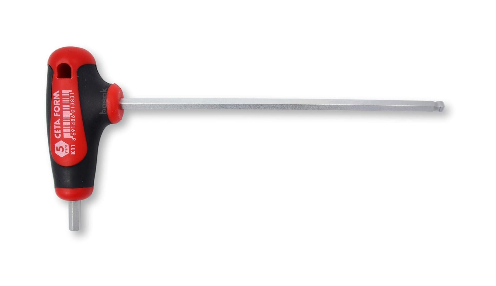 Ceta Form 5 mm T Saplı Topbaşlı Allen K11-050-150