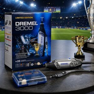 Dremel 3000 25 Aks. + 225 Esnek Uzatma + Dünya Kupası F0133000WC