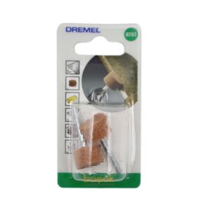 DREMEL 8193 Alüminyum Oksit Taşlama Taşı 15,9 mm (2 Adet) 26158193JA