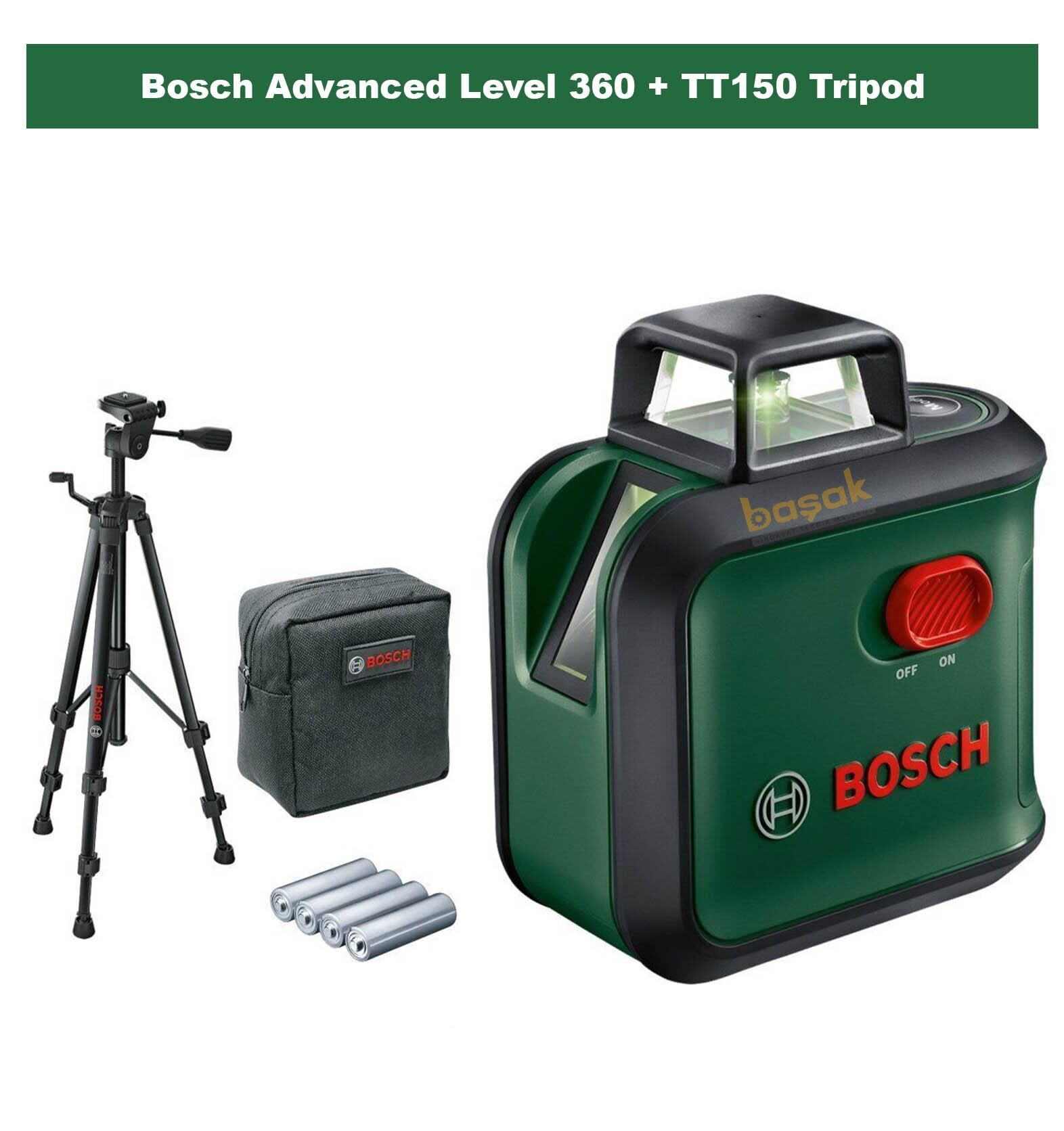 Bosch Advanced Level 360 + TT150 Tripod 0603663B04