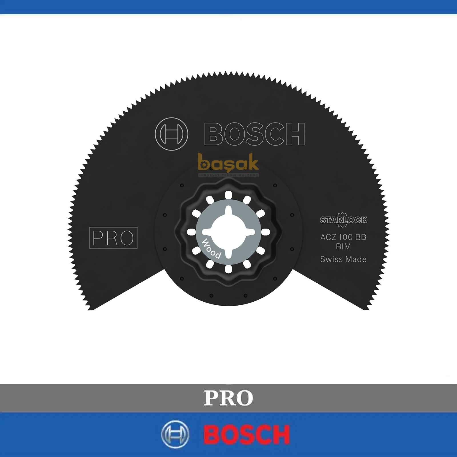Bosch Pro ACZ 100 BB 1'li Ahşap Starlock Testere 2608669118