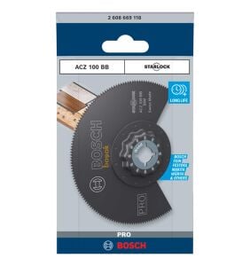 Bosch Pro ACZ 100 BB 1'li Ahşap Starlock Testere 2608669118