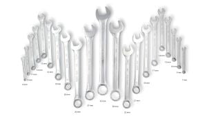 Ceta Form 6-32mm Kombine Anahtar Takımı Bez Çantalı 21 Parça B01-R21