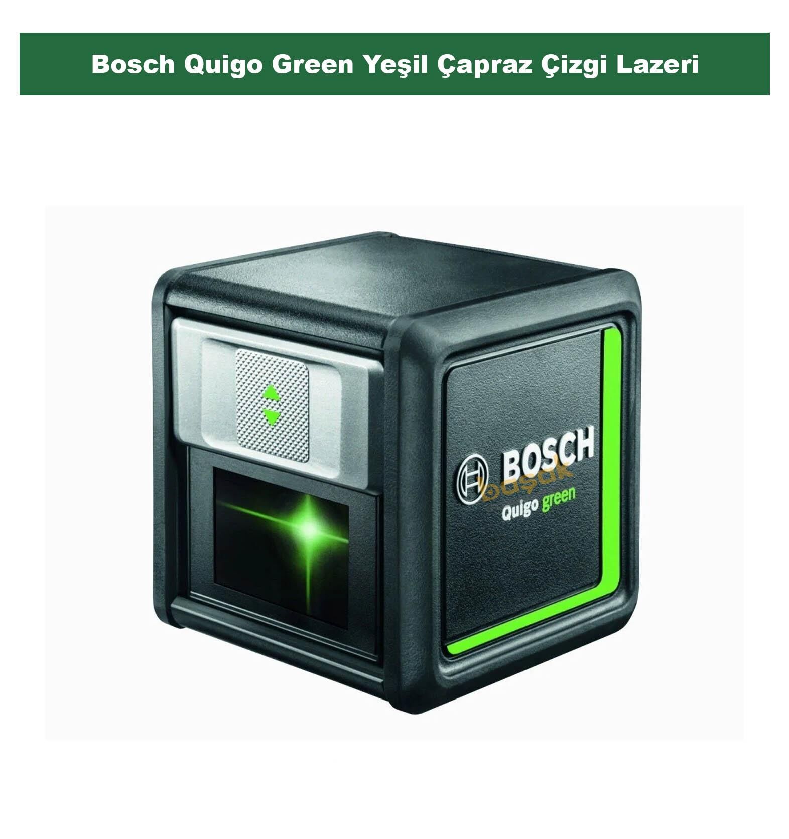 Bosch Quigo Green Yeşil Çapraz Çizgi Lazeri 0603663C00