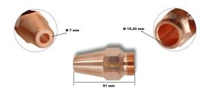 Yıldız 45707 100-300 mm Bozma Şalamo Dış Lülesi