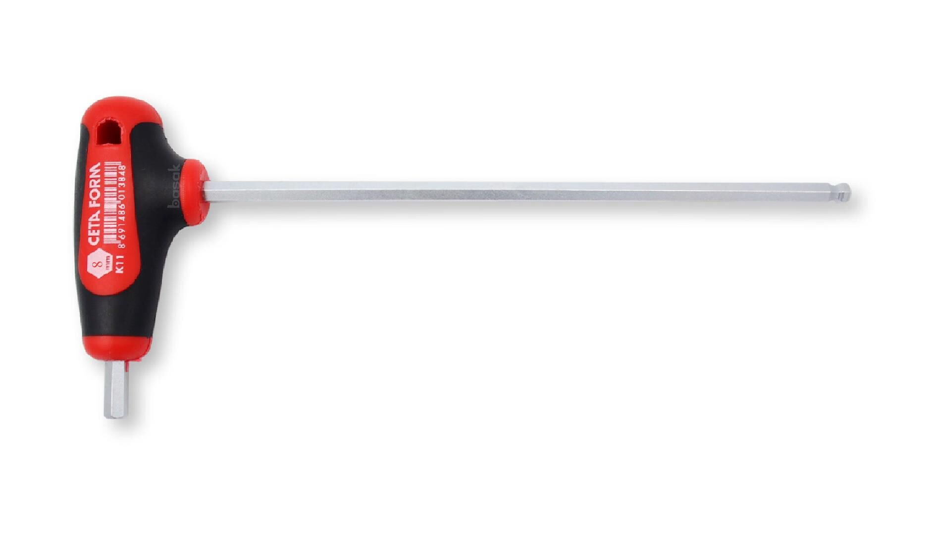 Ceta Form 8 mm T Saplı Topbaşlı Allen K11-080-200
