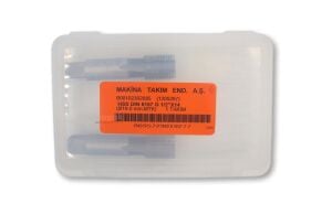 MTE G 1/2 x 14 Diş El Kılavuzu Takımı 2’li HSS DIN 5157