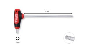 Ceta Form 10 mm T Saplı Topbaşlı Allen K11-100-200