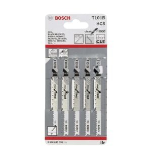 T 101 B Ahşap Dekupaj Testere Bıçağı 5 'li 2608630030