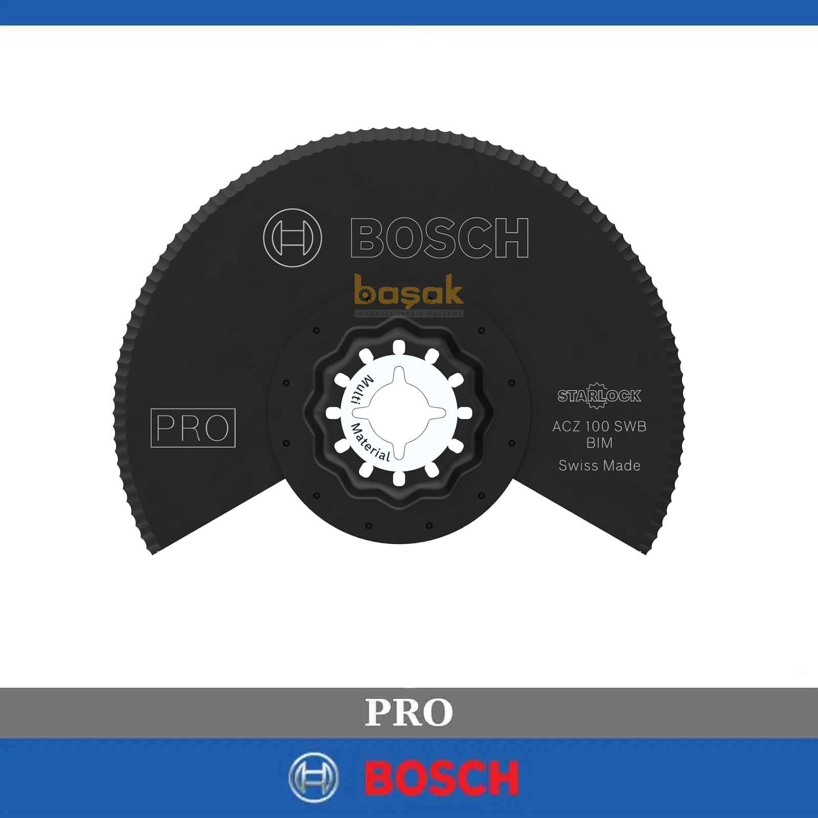 Bosch Pro ACZ 100 SWB 1'li Starlock Yalıtım Malzemesi Testeresi 2608669123