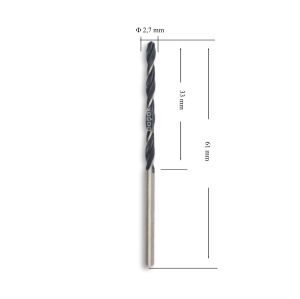 MTE 2,7 mm Haddeli Metal Matkap Ucu HSS DIN 338