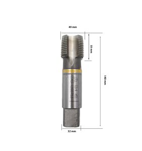 MTE G 3/4 x 14 Diş El Kılavuzu Takımı 2’li HSS DIN 5157