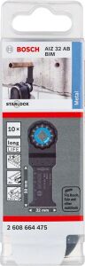 Bosch Starlock - AIZ 32 AB - BIM Metal İçin Daldırmalı Testere Bıçağı 10'lu 2608664475