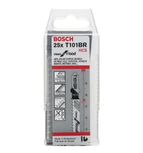 T 101 BR Temiz Kesim Ahşap Dekupaj Bıçağı 25'li 2608633623