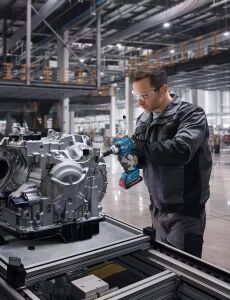 Bosch Bosch IDS 18V-200T Endüstriyel Akülü Somun Sıkma (Akü ve Şarj Yoktur) 06019N0020