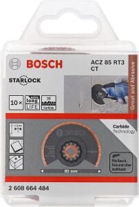 Starlock ACZ 85 RT3 Karpit RIFF Zımpara Uçlu Testere 30Kum 10'lu 2608664484