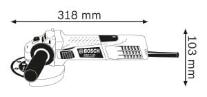 Bosch GWS 7-115 Avuç Taşlama Makinesi 0601388106