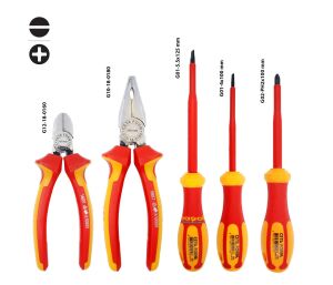 Ceta Form 5 Parça 1000 volt VDE İzoleli Pense - Tornavida Seti G99-18-05PH