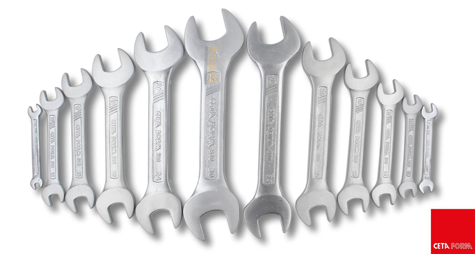 Ceta Form 6 - 32 mm 12'li Açık Ağız Anahtar Takımı Karton Kutulu B10-B12