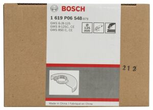 Bosch Taşlama için Siperlik 125 mm 1619P06548