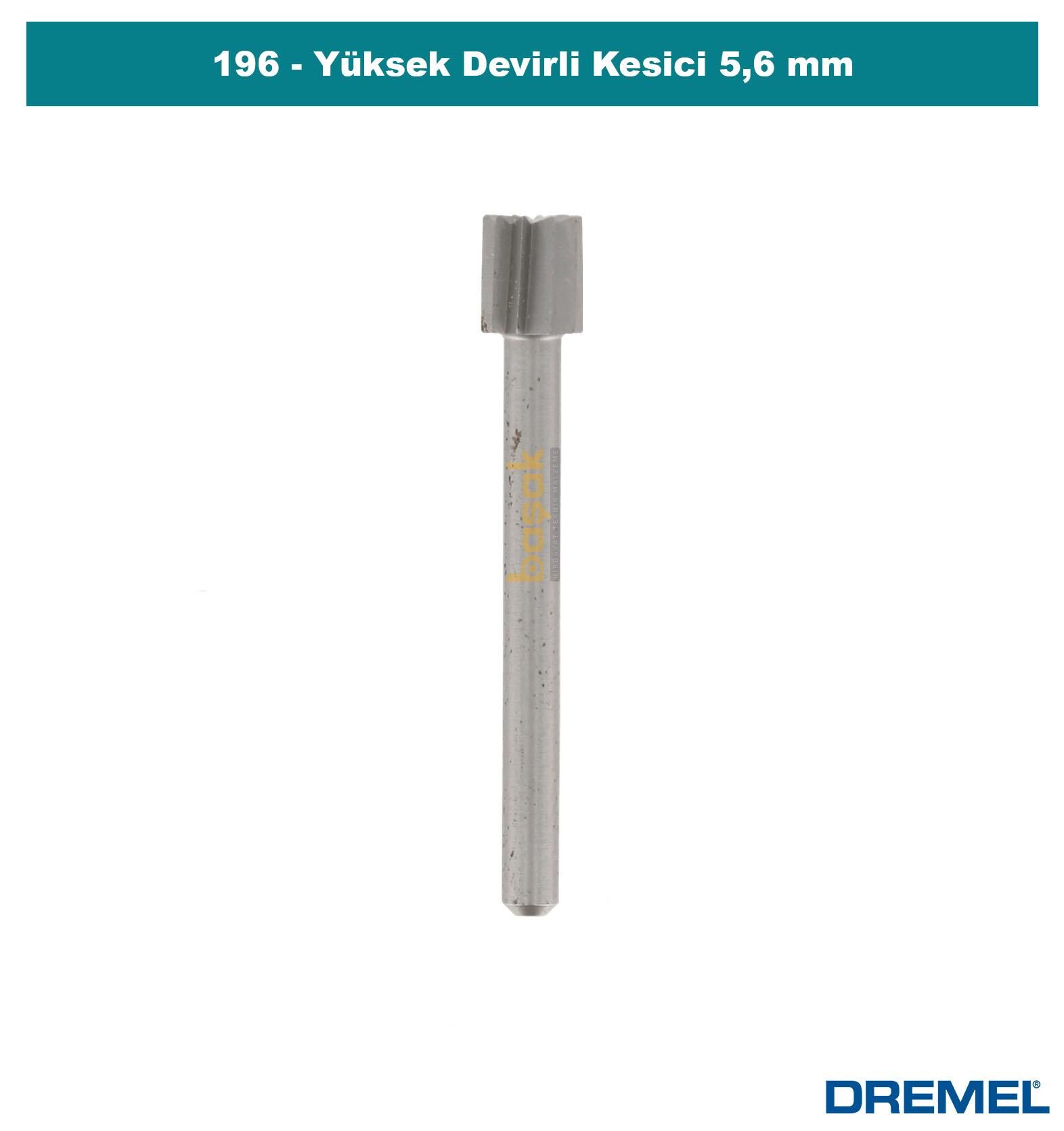 DREMEL 196 Yüksek Devirli Kesici 5,6 mm (2 adet)