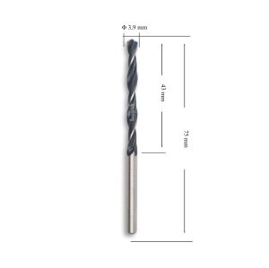 MTE 3,9 mm Haddeli Metal Matkap Ucu HSS DIN 338