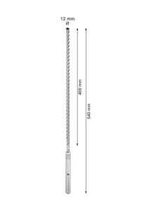 Bosch Expert 12 x 540 mm Yeni Sds Max-8X Delme Ucu 2608900202