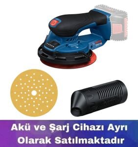 Bosch GEX 18V-150-3 Akülü Zımpara (Akü ve Şarj Yoktur) 0601372904