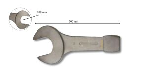 GEDORE 100 mm Çatal Ağız Çakma Anahtar 133/100