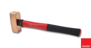 Ceta Form 1000 gr Bakır Çekiç Ergonomik Fiber Saplı L18F-1000