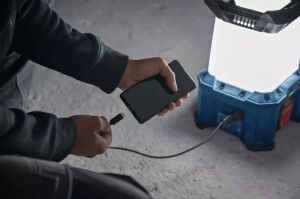 Bosch GLA 18V-H 7500 Lümen LED Akülü Çalışma Lambası (Solo) 06014A5001