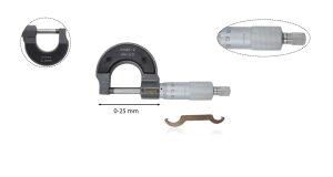 Ceta Form 0-25 mm Dış Çap Mikrometre P47-025